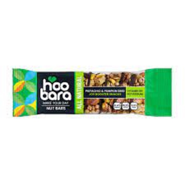 نات بار پسته و تخمه کدو 35 هوبارا