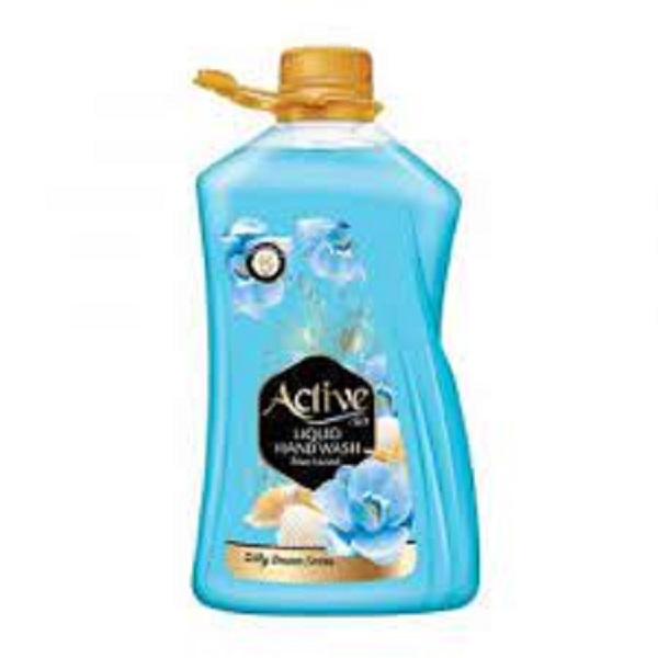 مایع دستشویی اکتیو 2500 گ آبی سری رویای ابریشمی 