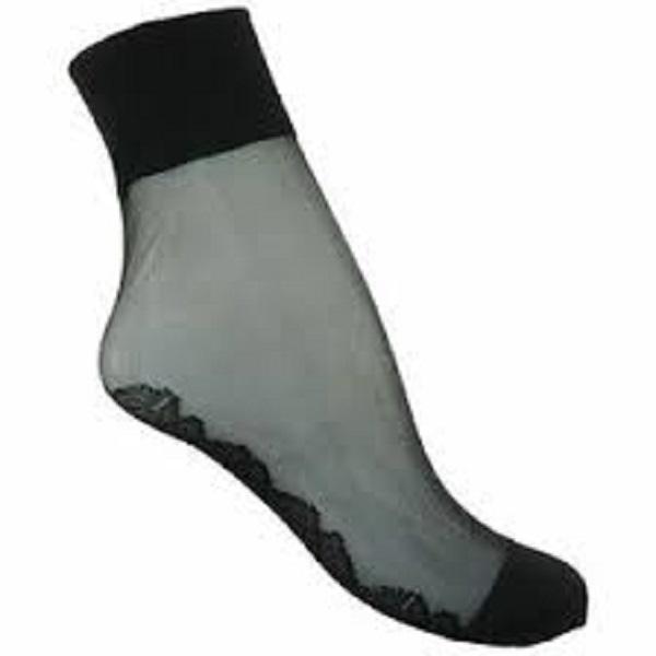 جوراب مچی شیشه ای و پارازین مشکی کفدار آفتاب