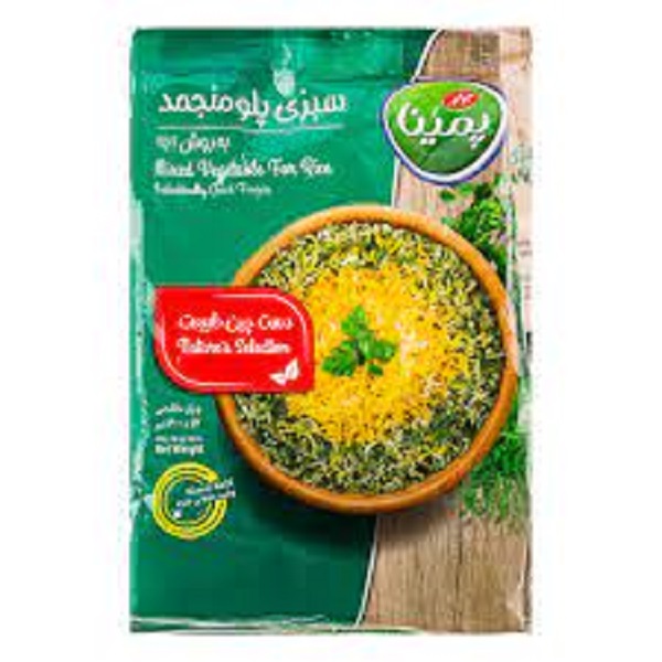 سبزی پلو 400 گ پمینا