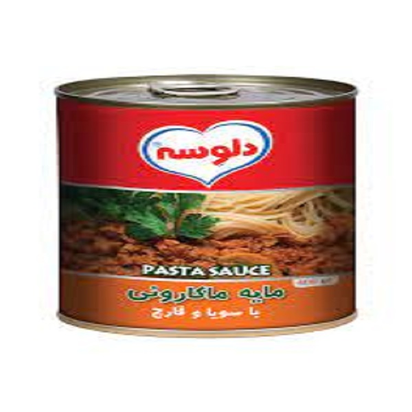 کنسرو مایه ماکارونی با قارچ 400 دلوسه