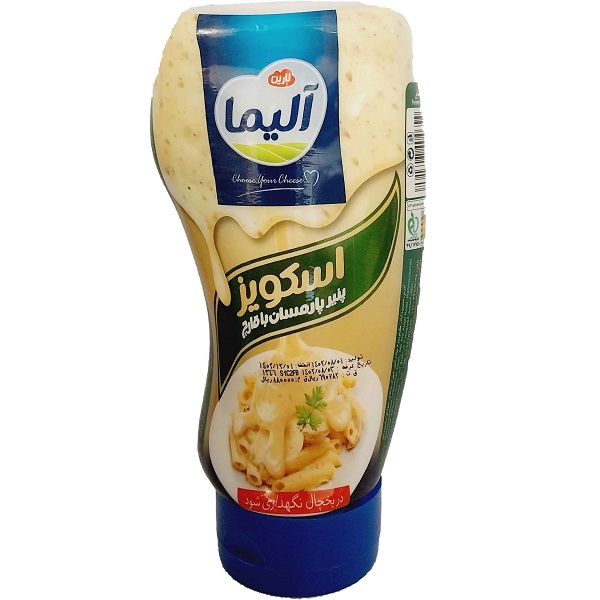 پنیر اسکویز پارمسان و قارچ 400 آلیما