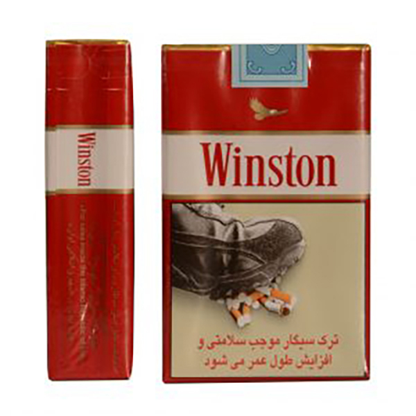 وینستون قرمز کاغذی 
