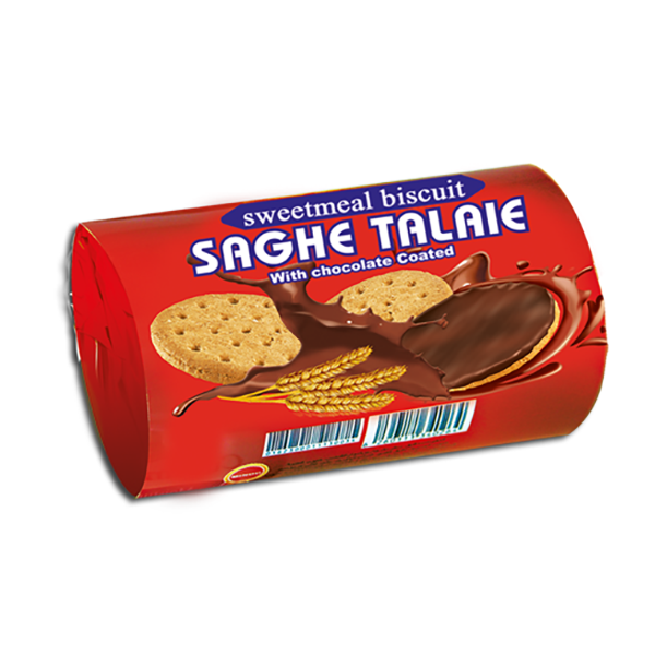 بیسکویت ساقه طلایی با روکش شکلاتی مینو 