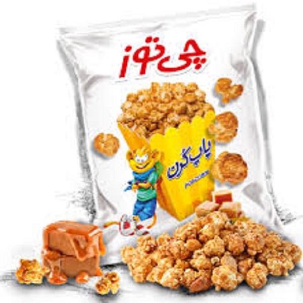 پاپ کرن کاراملی بزرگ چی توز
