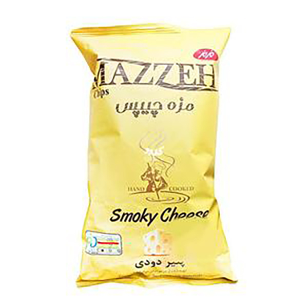 مزه چیپس پنیر دودی متوسط65 مزمز 