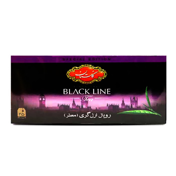 چای تی بگ خارجه رویال 25 عددی گلستان 