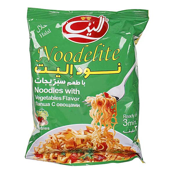 نودالیت با طعم سبزیجات